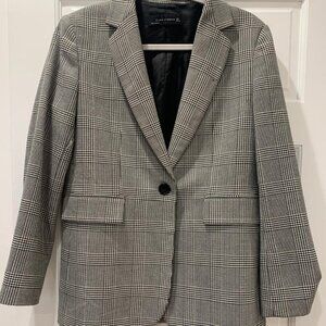 Zara Checkered Blazer